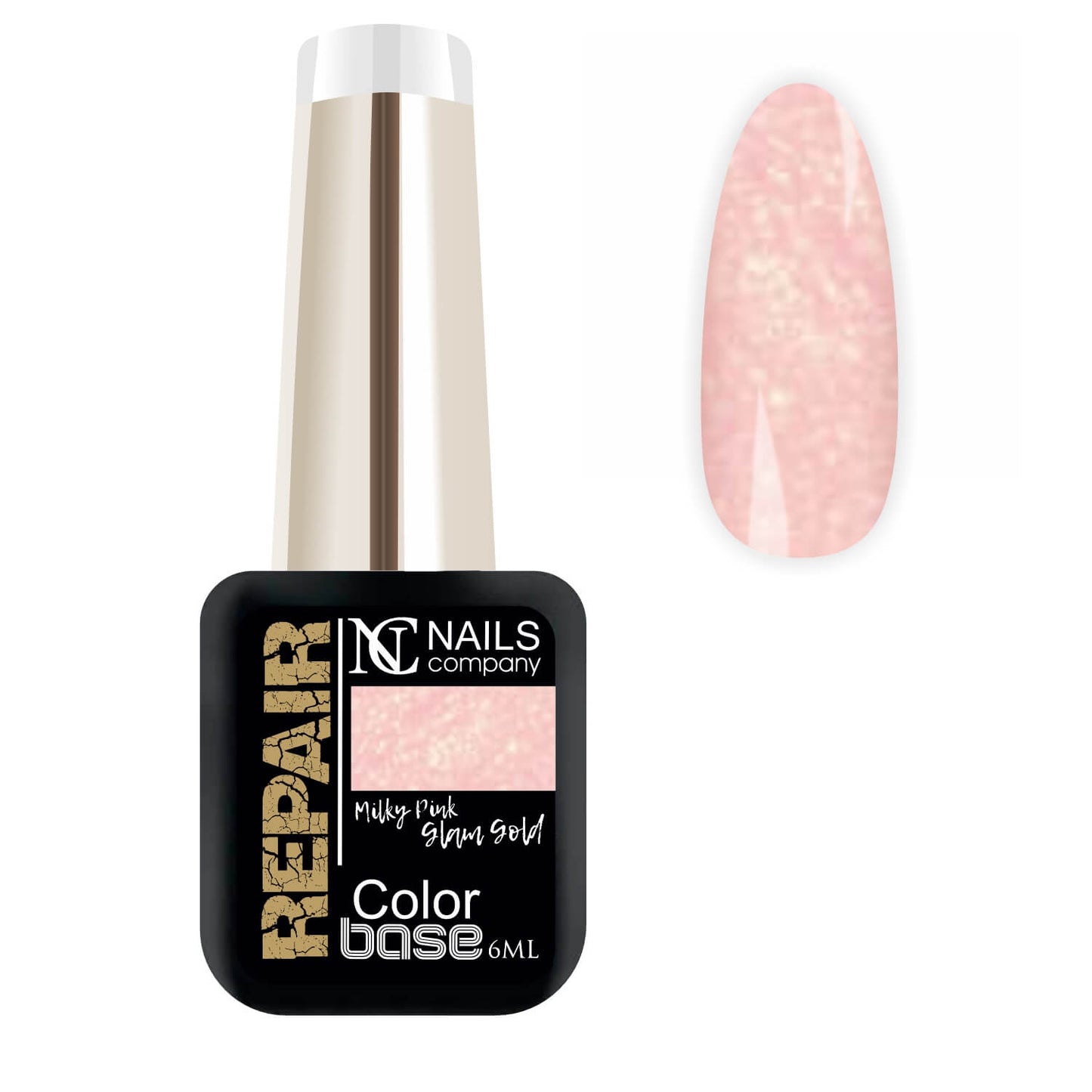 REPAIR BASE MILKY PINK GLAM GOLD 6ml