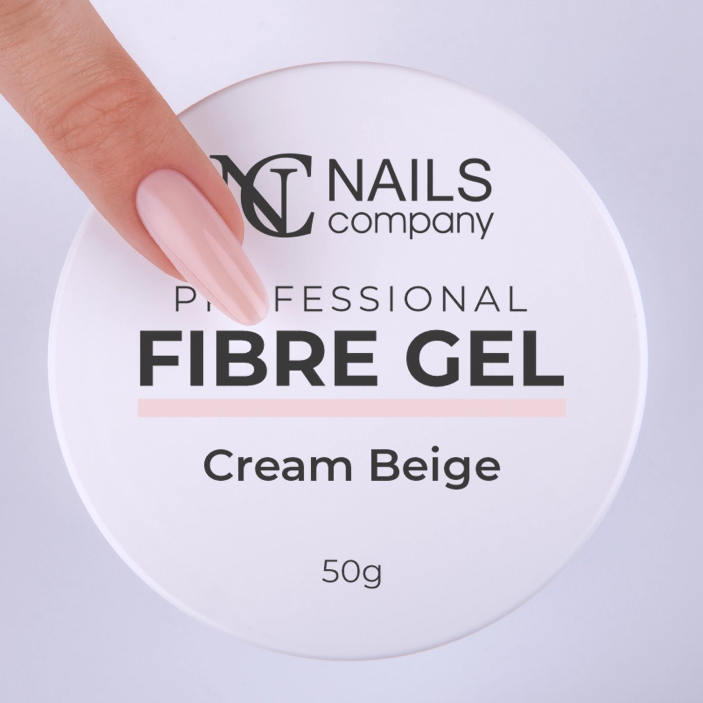 Fibre gel CREAM BEIGE 50g