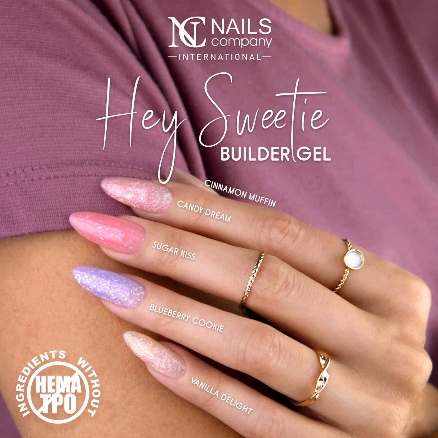 Hey Sweetie Builder Gel VANILLA DELIGHT 15g