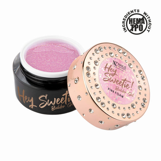 Hey Sweetie Builder Gel PINK FOAM 15g